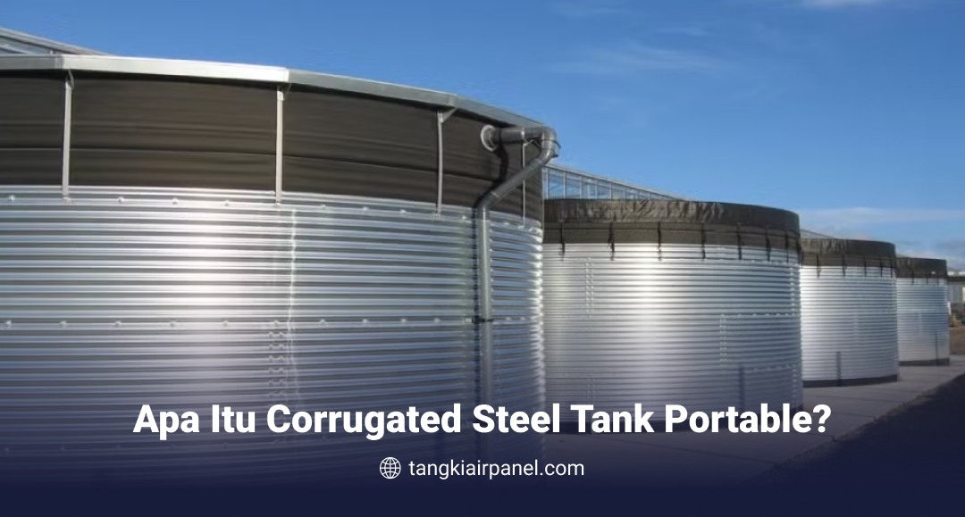 Apa Itu Corrugated Steel Tank Portable?