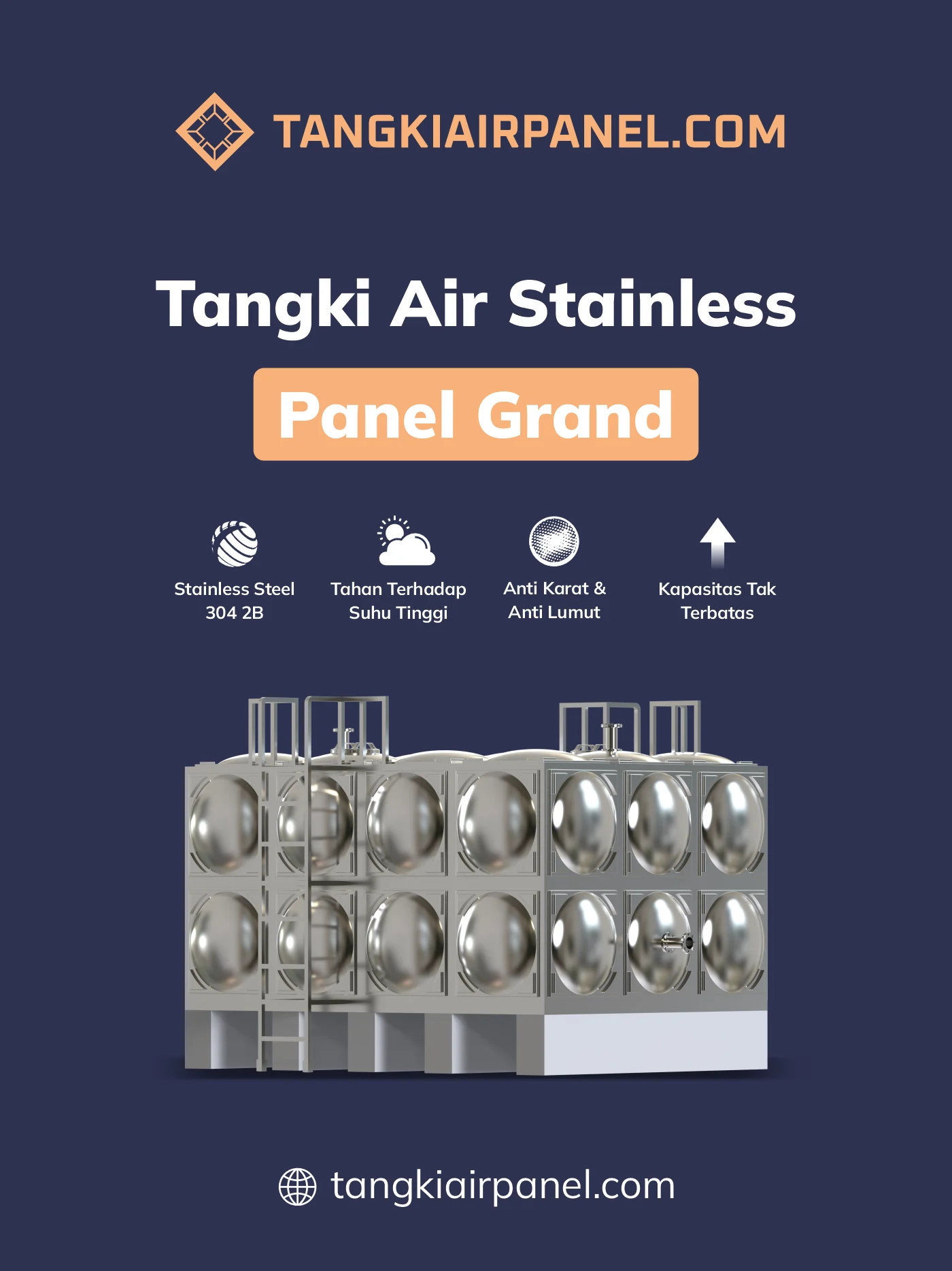 Keunggulan Toren Air Panel Grand