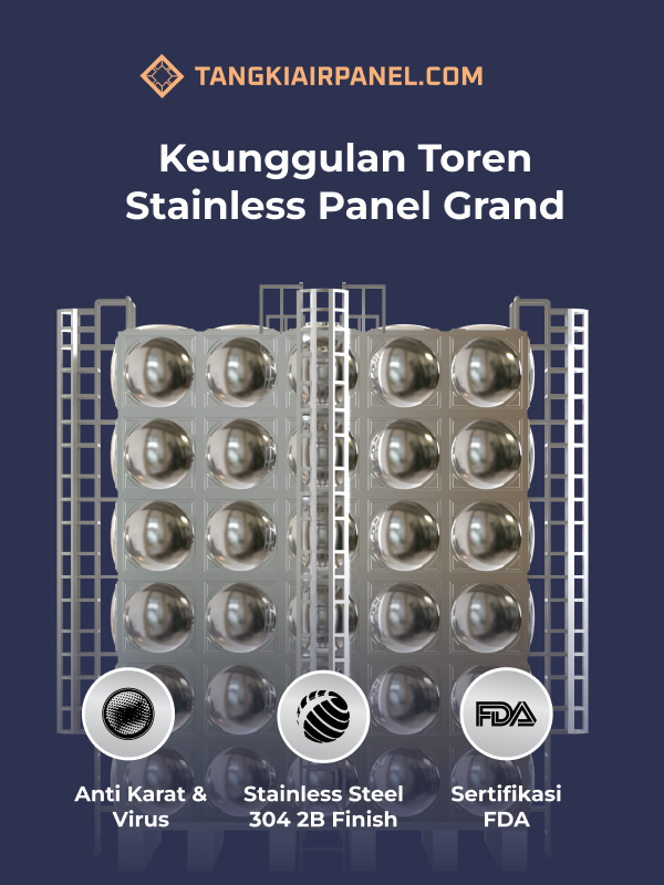 Berbagai Keunggulan Toren Stainless Panel Grand