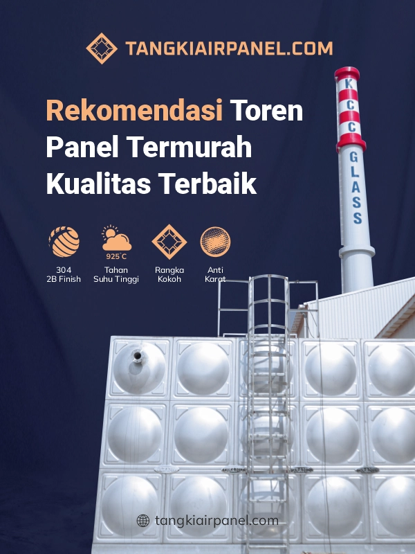 Rekomendasi Toren Panel Termurah Kualitas Terbaik