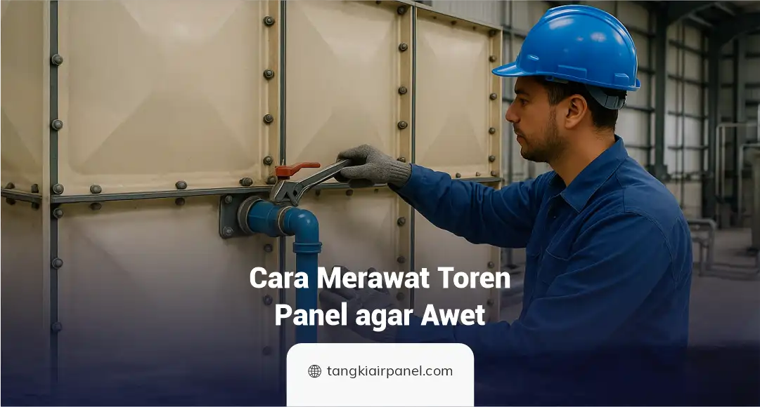 Cara Mudah Merawat Toren Panel agar Awet