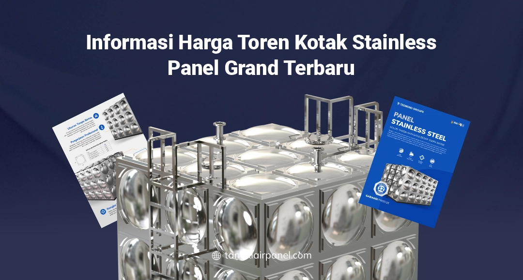 Informasi Harga Toren Kotak Stainless Panel Grand Terbaru