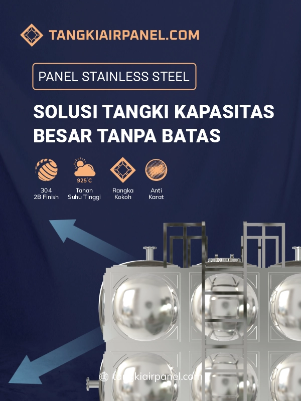 Keunggulan Toren Kotak Stainless Panel Grand
