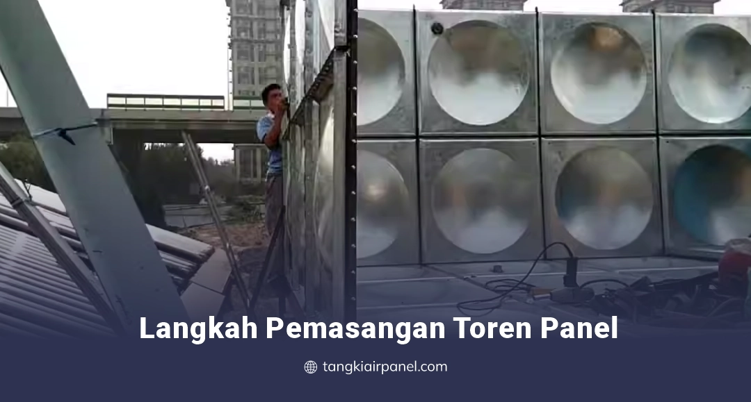 Langkah Pemasangan Toren Panel