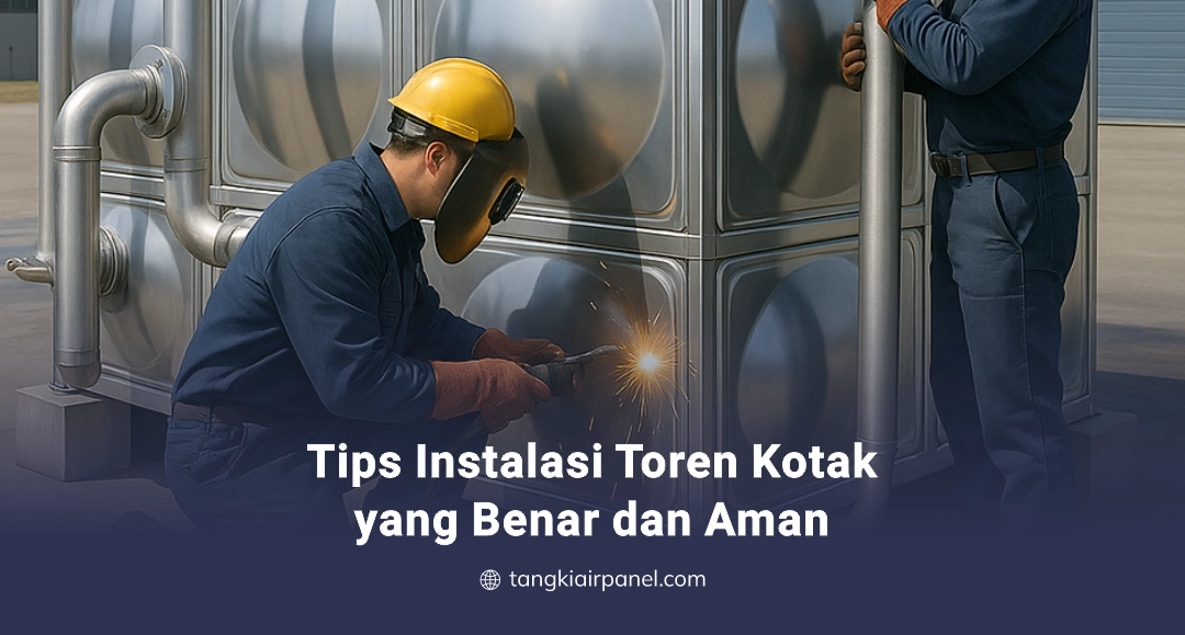 Tips Instalasi Toren Kotak yang Benar dan Aman