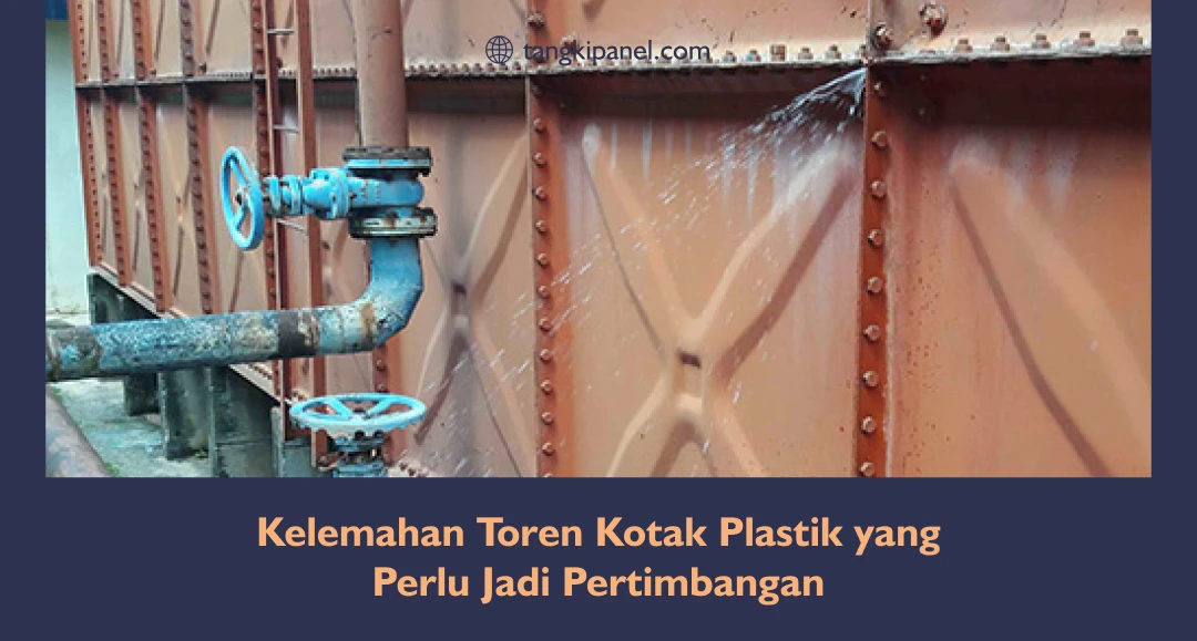 Kelemahan Toren Kotak Plastik yang Perlu Jadi Pertimbangan