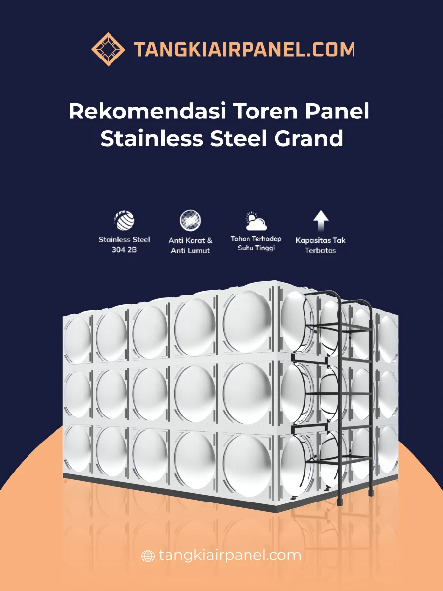 Rekomendasi Toren Panel Stainless Steel Grand