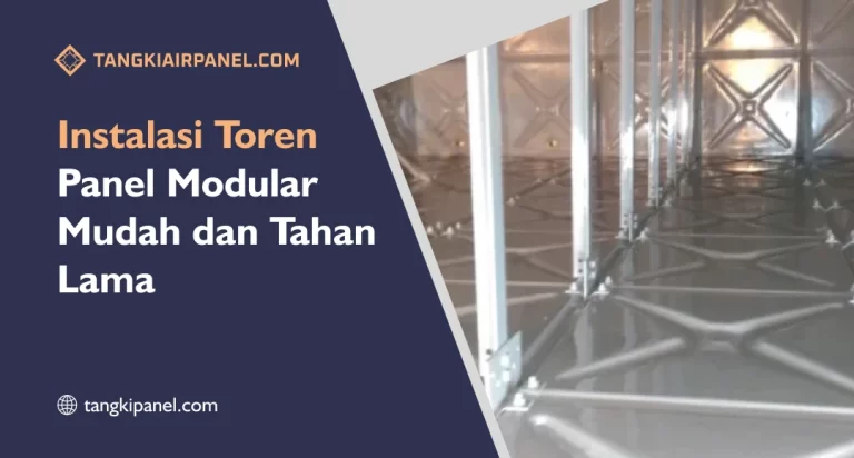 Instalasi Toren Panel Modular