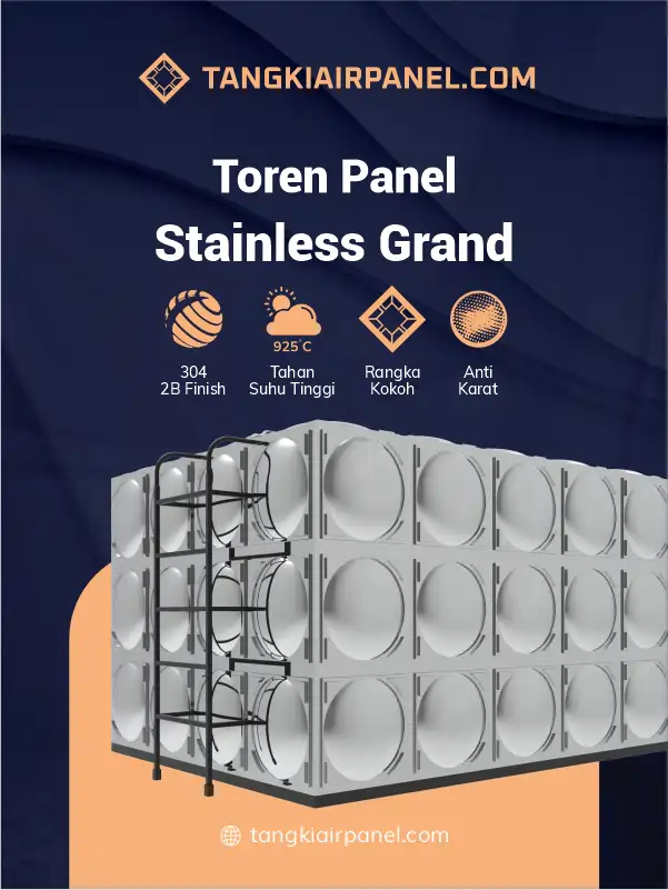 Alternatif Toren Panel Stainless Grand