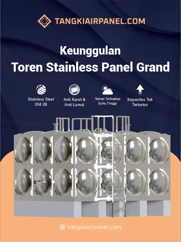 Berbagai Keunggulan Toren Stainless Panel Grand
