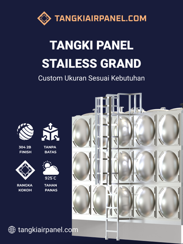 Tangki Panel Stailess Grand