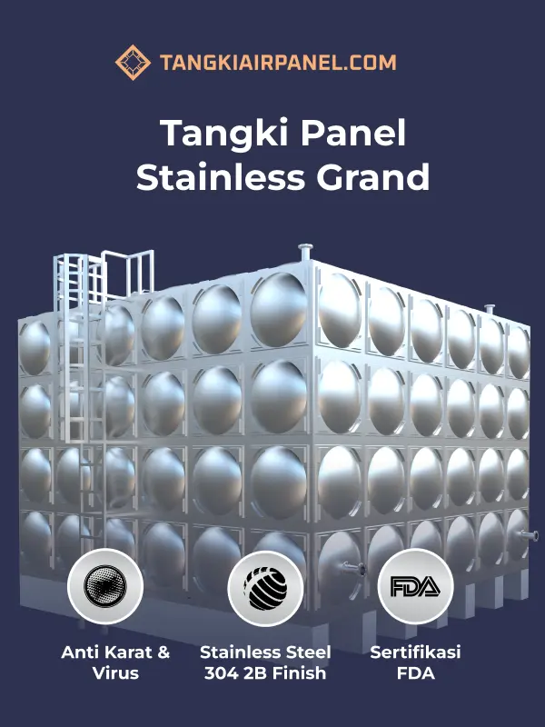 Tangki Panel Stainless Grand: Solusi Modern untuk Sekolah