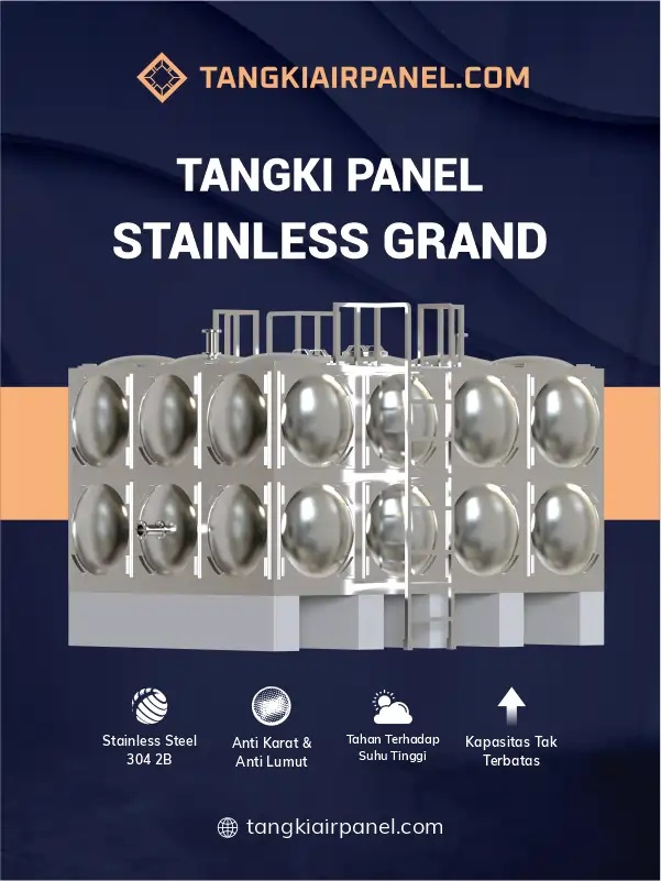 Tangki Panel Stainless Grand: Alternatif Modern yang Aman