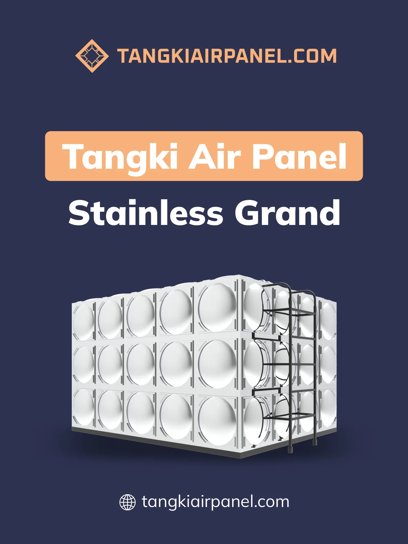 Tangki Panel Stainless Grand: Alternatif Modern untuk Penyimpanan Air Energi