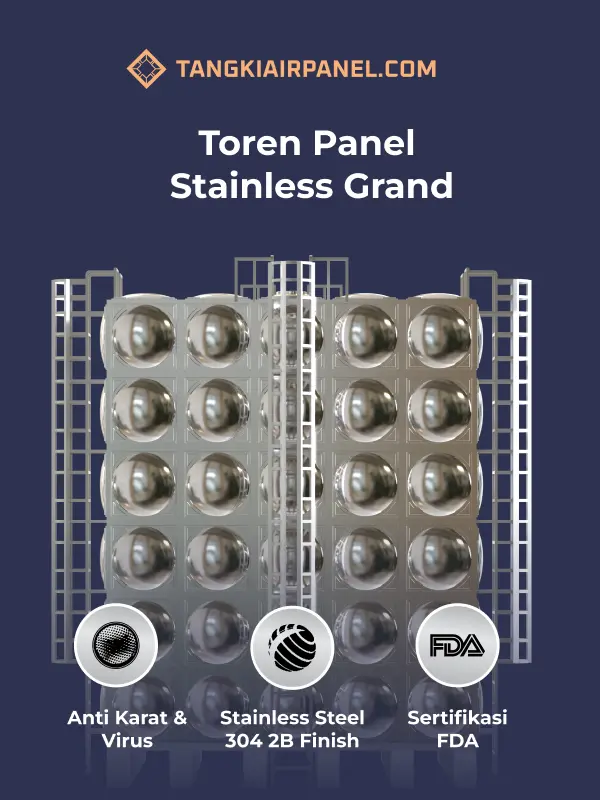 Toren Panel Stainless Grand sebagai Alternatif Berkualitas