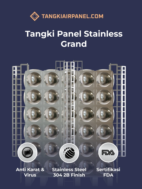 Tangki Panel Stainless Grand