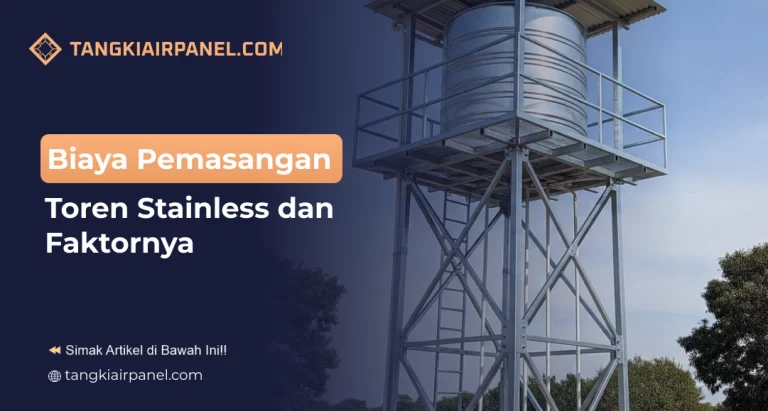 Biaya Pemasangan Toren Stainless dan Faktornya