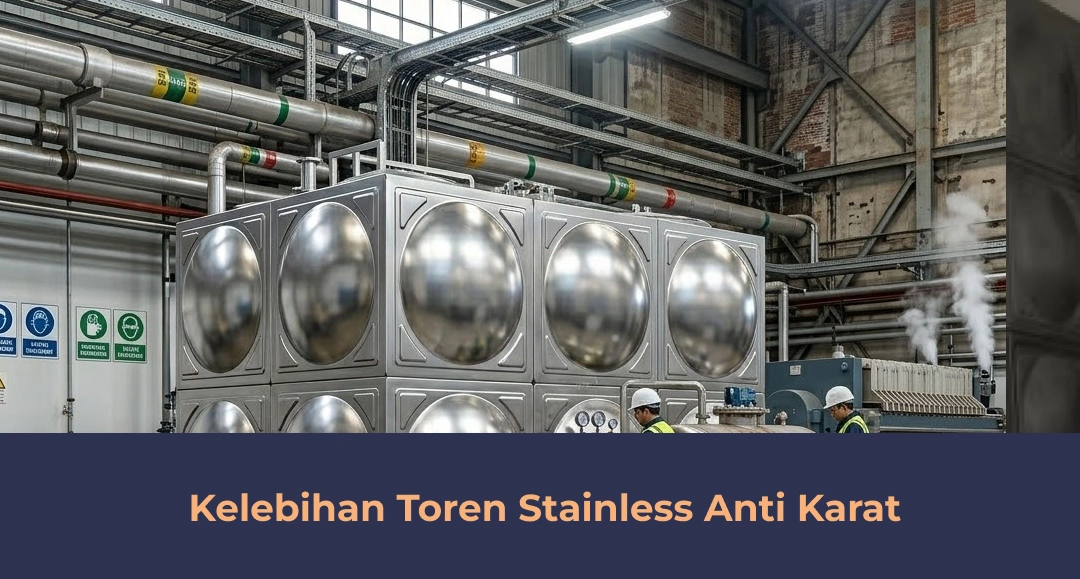 Kelebihan Toren Stainless Anti Karat