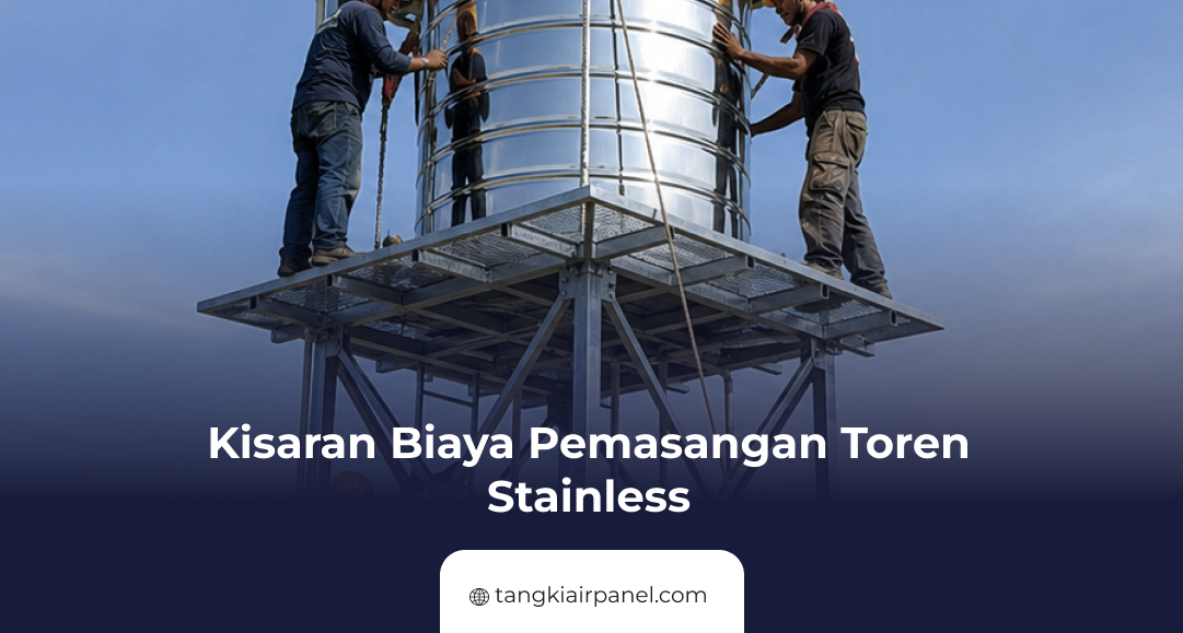Kisaran Biaya Pemasangan Toren Stainless