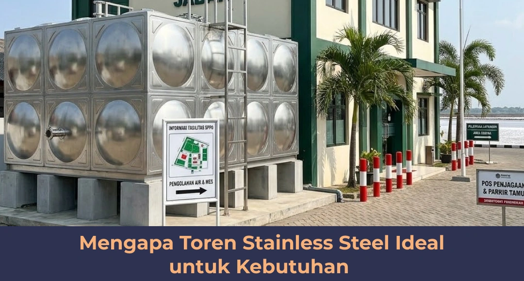 Mengapa Toren Stainless Steel Ideal untuk Kebutuhan