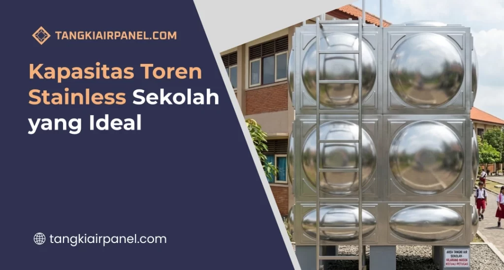 Kapasitas Toren Stainless Sekolah yang Ideal