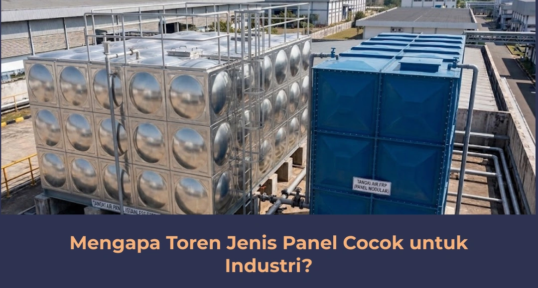 Mengapa Toren Jenis Panel Cocok untuk Industri?