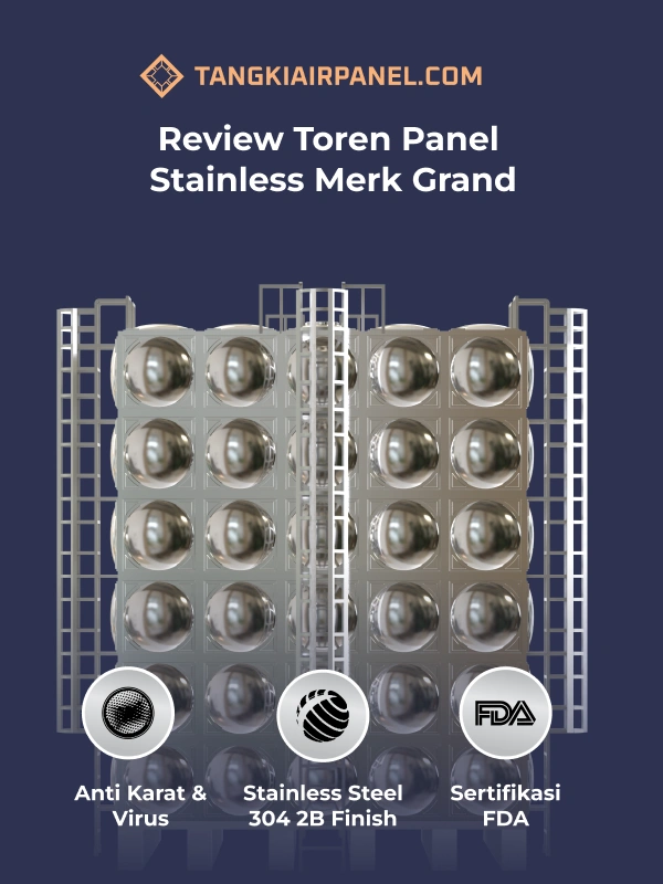 Review Toren Panel Stainless Merk Grand