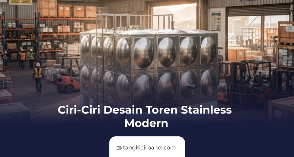 Ciri-Ciri Desain Toren Stainless Modern