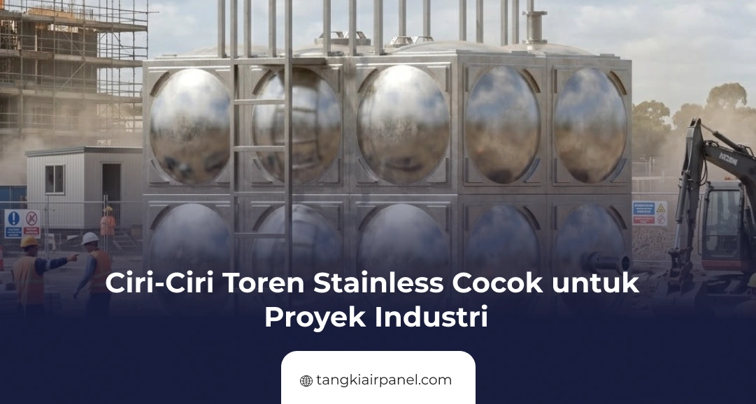 Ciri-Ciri Toren Stainless Cocok untuk Proyek Industri