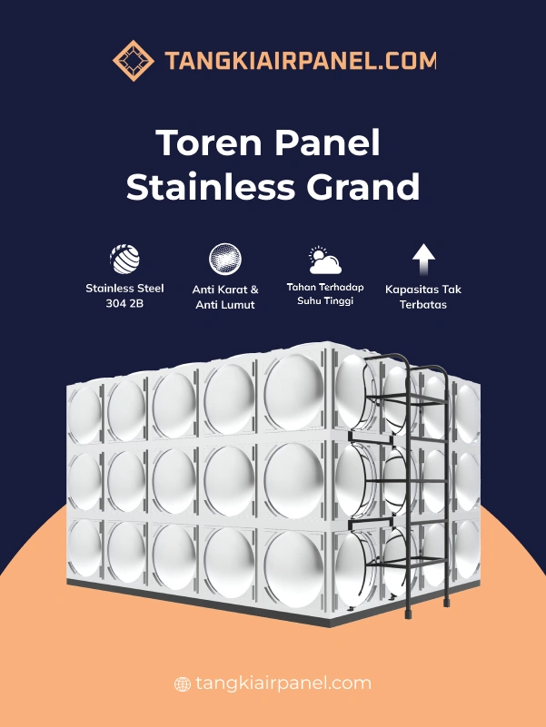 Toren Panel Stainless Grand untuk Solusi Proyek Komersial