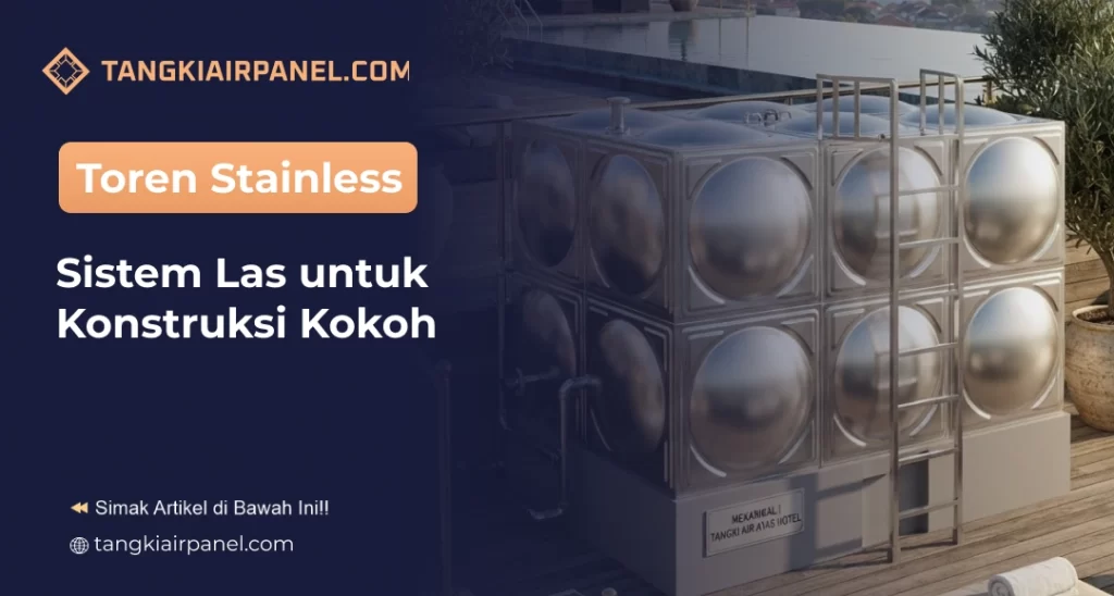 Toren Stainless Sistem Las untuk Konstruksi Kokoh