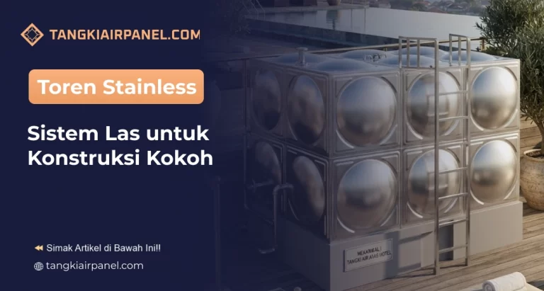 Toren Stainless Sistem Las untuk Konstruksi Kokoh