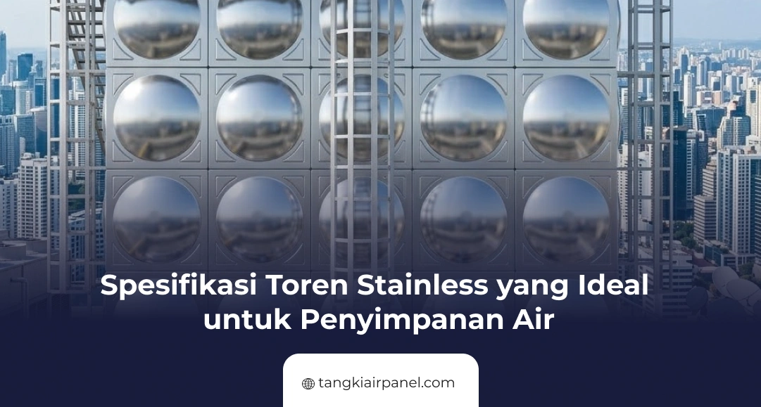 Spesifikasi Toren Stainless yang Ideal untuk Penyimpanan Air