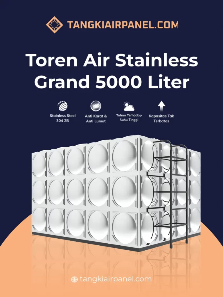Toren Air Stainless Grand 5000 Liter