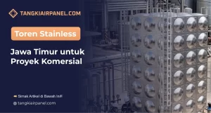 Toren Stainless Jawa Timur untuk Proyek Komersial