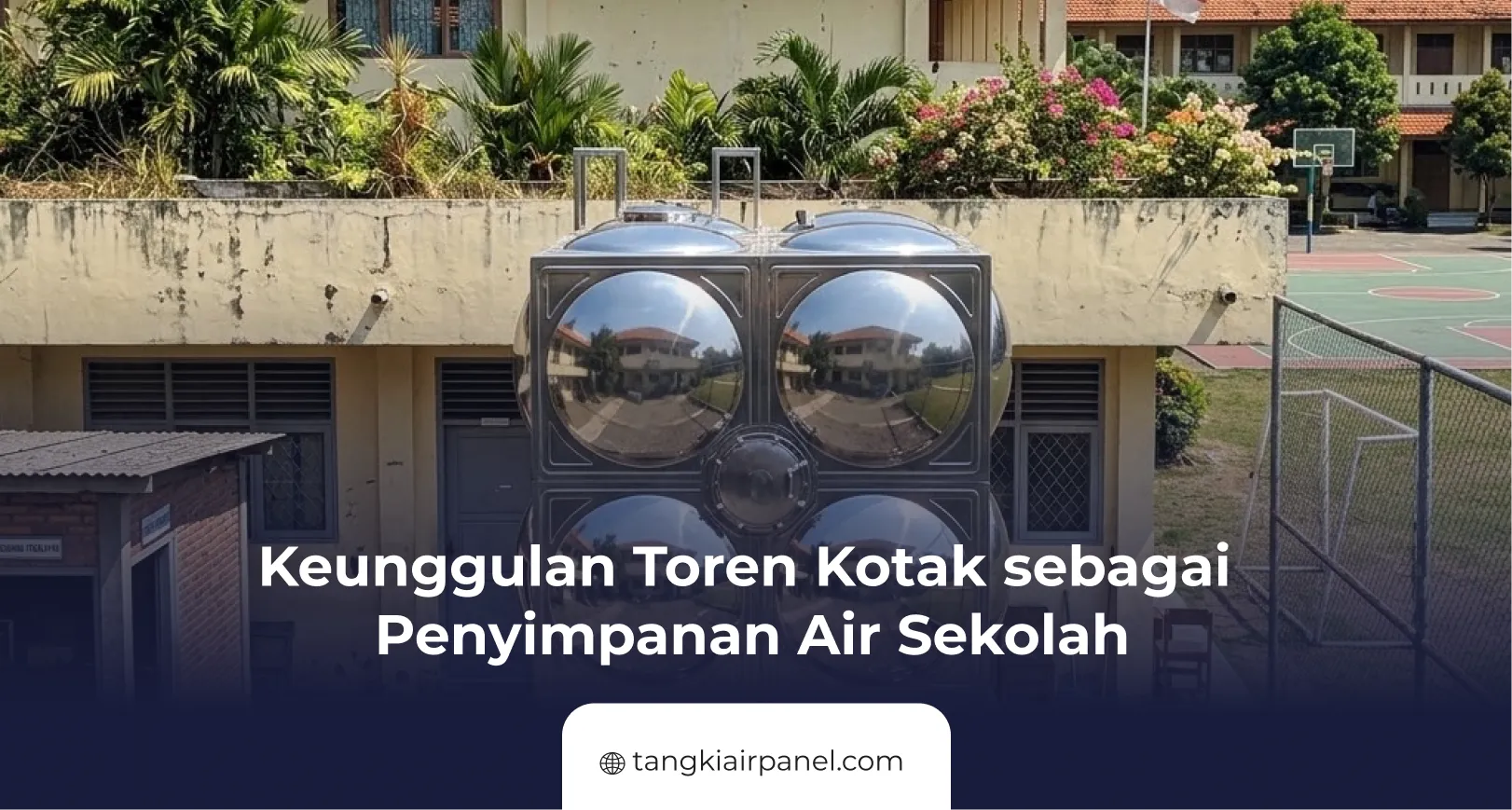 Keunggulan Toren Kotak sebagai Penyimpanan Air Sekolah